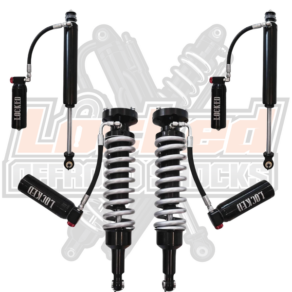 05-23 2nd/3rd Gen Tacoma 2.5" Coilover Lift Kit - Locked Offroad Shocks